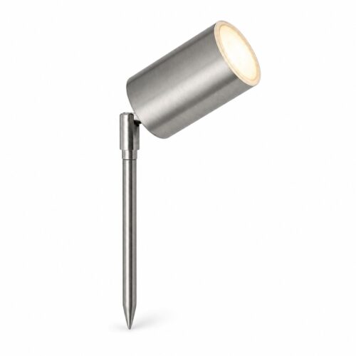 LUTEC Rado Stainless Steel Outdoor Garden Spike Spotlight – GU10 Max 35W, IP44 Weather Resistant, Adjustable Head 15 LUTEC Rado Stainless Steel Outdoor Garden Spike Spotlight – GU10 Max 35W, IP44 Weather Resistant, Adjustable Head