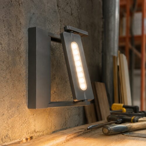 LUTEC LED Outdoor Wall Light 25W – IP65 Weatherproof Grey Adjustable Exterior Wall Lamp, 220–240V 16 LUTEC LED Outdoor Wall Light 25W – IP65 Weatherproof Grey Adjustable Exterior Wall Lamp, 220–240V