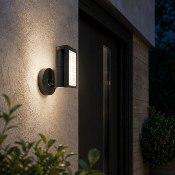 LUTEC Club Adjustable LED Outdoor Wall Light 24W – 1540 Lumens, 5000K Daylight, IP54 Anthracite Exterior Light 3 LUTEC Club Adjustable LED Outdoor Wall Light 24W – 1540 Lumens, 5000K Daylight, IP54 Anthracite Exterior Light
