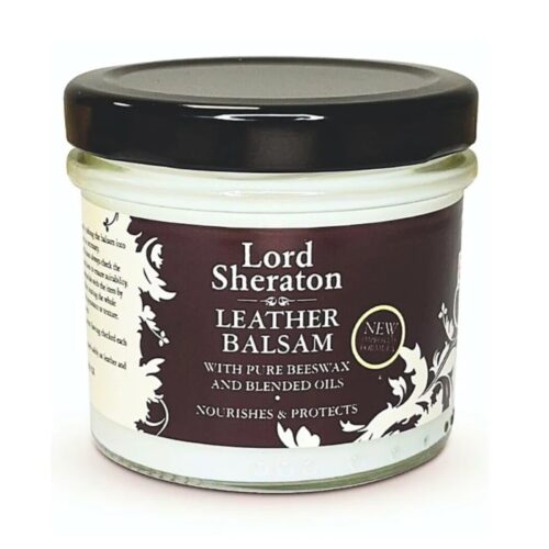 Lord Sheraton Leather Balsam 125ml – Leather Cleaner & Conditioner, Nourishes, Restores & Protects Sofas, Furniture & Car Interiors