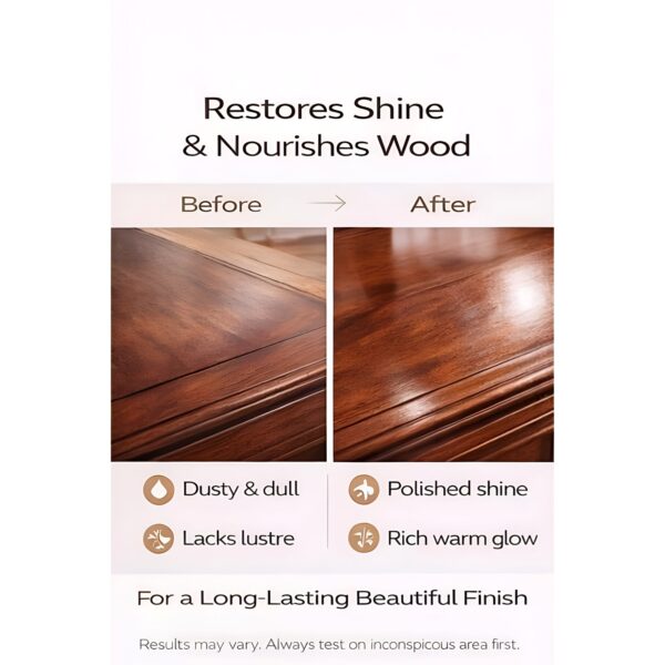 Lord Sheraton Caretaker Furniture Polish 300ml – Wood Cleaner & Polish, Restores Shine, Protects Furniture, Cabinets & Wood Surfaces 2 LRS 4480 3