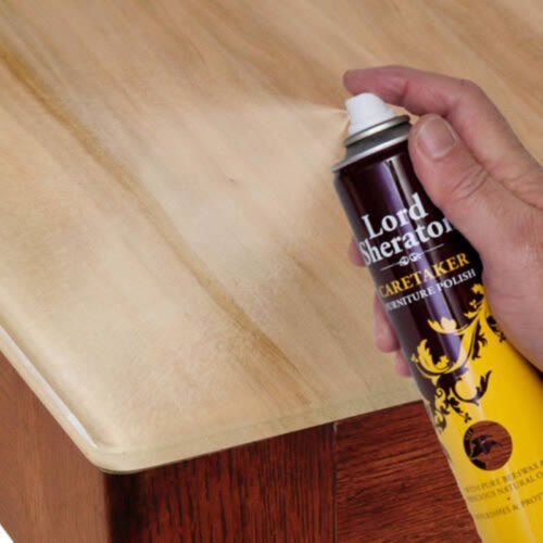 Lord Sheraton Caretaker Furniture Polish 300ml – Wood Cleaner & Polish, Restores Shine, Protects Furniture, Cabinets & Wood Surfaces 11 Lord Sheraton Caretaker Furniture Polish 300ml – Wood Cleaner & Polish, Restores Shine, Protects Furniture, Cabinets & Wood Surfaces - Image 6