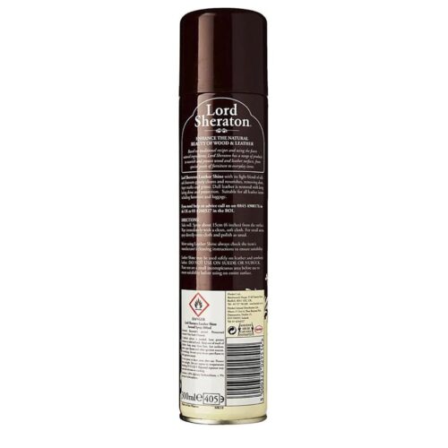 Lord Sheraton Leather Shine 300ml – Leather Cleaner & Polish, Cleans, Conditions & Protects, Restores Natural Shine, No Buffing - Image 5