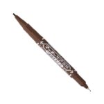 Zebra McKee Care Refillable Permanent Marker (Brown) – Dual Tip 0.5mm & 1.0 to 1.3mm, Fine & Extra-Fine Precision Marking