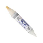 Zebra McKee Paint Marker (Silver) 2mm & 8mm – Bold Dual Tip, Permanent Paint Ink for Signs, Posters, Art & Crafts
