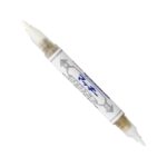 Zebra McKee Paint Marker (Gold) 0.7mm to 1.2mm – Extra Fine Dual Tip, Permanent Paint Ink for Art, Crafts & Precision Marking