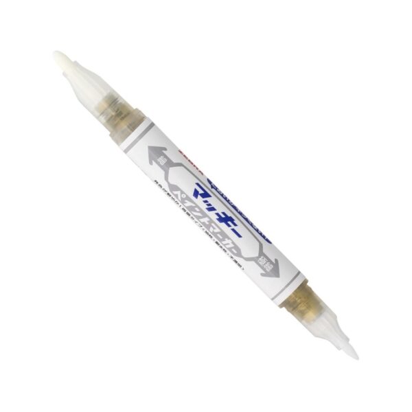 Zebra McKee Paint Marker (Gold) 0.7mm to 1.2mm – Extra Fine Dual Tip, Permanent Paint Ink for Art, Crafts & Precision Marking