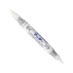 Zebra McKee Paint Marker (Silver) 0.7mm to 1.2mm – Extra Fine Dual Tip, Permanent Paint Ink for Art, Crafts & Precision Marking
