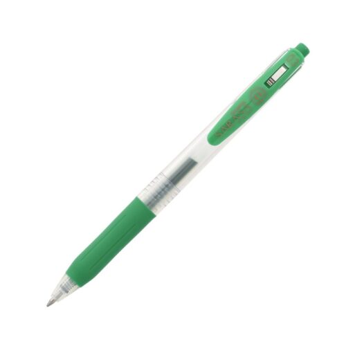 Zebra Sarasa Clip Gel Rollerball Pen 0.3mm (Green) – Retractable, Rubber Grip, Smooth Gel Ink for Writing & Creative Work 1 Zebra Sarasa Clip Gel Rollerball Pen 0.3mm (Green) – Retractable, Rubber Grip, Smooth Gel Ink for Writing & Creative Work