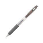 Zebra Sarasa Clip Gel Rollerball Pen 0.3mm (Grey) – Retractable, Rubber Grip, Smooth Gel Ink for Writing & Creative Work