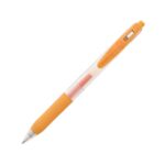 Zebra Sarasa Clip Gel Rollerball Pen 0.3mm (Orange) – Retractable, Rubber Grip, Smooth Gel Ink for Writing & Creative Work