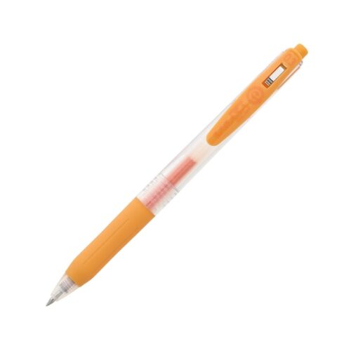 Zebra Sarasa Clip Gel Rollerball Pen 0.3mm (Orange) – Retractable, Rubber Grip, Smooth Gel Ink for Writing & Creative Work 1 Zebra Sarasa Clip Gel Rollerball Pen 0.3mm (Orange) – Retractable, Rubber Grip, Smooth Gel Ink for Writing & Creative Work