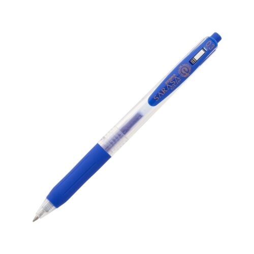 Zebra Sarasa Clip Gel Rollerball Pen 0.3mm (Pale Blue) – Retractable, Rubber Grip, Smooth Gel Ink for Writing & Creative Work 1 Zebra Sarasa Clip Gel Rollerball Pen 0.3mm (Pale Blue) – Retractable, Rubber Grip, Smooth Gel Ink for Writing & Creative Work