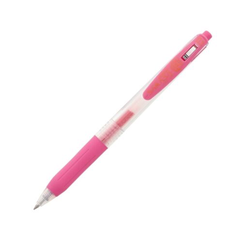 Zebra Sarasa Clip Gel Rollerball Pen 0.3mm (Pink) – Retractable, Rubber Grip, Smooth Gel Ink for Writing & Creative Work 1 Zebra Sarasa Clip Gel Rollerball Pen 0.3mm (Pink) – Retractable, Rubber Grip, Smooth Gel Ink for Writing & Creative Work