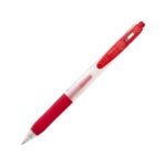 Zebra Sarasa Clip Gel Rollerball Pen 0.3mm (Red) – Retractable, Rubber Grip, Smooth Gel Ink for Writing & Creative Work