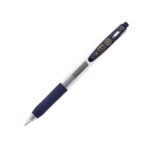 Zebra Sarasa Clip Gel Rollerball Pen 0.7mm (Blue/Black) – Retractable, Rubber Grip, Smooth Gel Ink for Office, School & Writing
