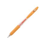 Zebra Sarasa Clip Gel Rollerball Pen 0.7mm (Orange) – Retractable, Rubber Grip, Smooth Gel Ink for Office, School & Writing