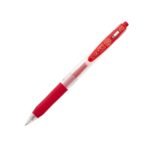 Zebra Sarasa Clip Gel Rollerball Pen 0.7mm (Red) – Retractable, Rubber Grip, Smooth Gel Ink for Office, School & Writing