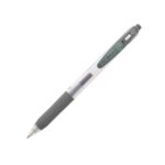 Zebra Sarasa Clip Gel Rollerball Pen 0.4mm (Gray) – Retractable, Rubber Grip, Smooth Gel Ink for Writing & Creative Work