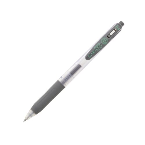 Zebra Sarasa Clip Gel Rollerball Pen 0.4mm (Gray) – Retractable, Rubber Grip, Smooth Gel Ink for Writing & Creative Work 2 Zebra Sarasa Clip Gel Rollerball Pen 0.4mm (Gray) – Retractable, Rubber Grip, Smooth Gel Ink for Writing & Creative Work
