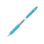 Zebra Sarasa Clip Gel Rollerball Pen 0.4mm (Light Blue) – Retractable, Rubber Grip, Smooth Gel Ink for Writing & Creative Work