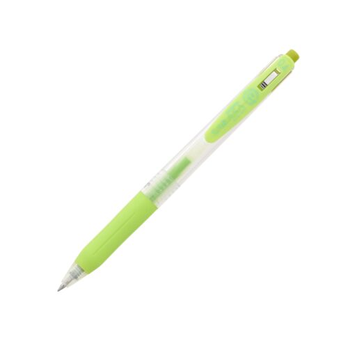 Zebra Sarasa Clip Gel Rollerball Pen 0.4mm (Light Green) – Retractable, Rubber Grip, Smooth Gel Ink for Writing & Creative Work 2 Zebra Sarasa Clip Gel Rollerball Pen 0.4mm (Light Green) – Retractable, Rubber Grip, Smooth Gel Ink for Writing & Creative Work