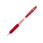 Zebra Sarasa Clip Gel Rollerball Pen 0.4mm (Red) – Retractable, Rubber Grip, Smooth Gel Ink for Writing & Creative Work