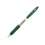 Zebra Sarasa Clip Gel Rollerball Pen 0.4mm (Viridian Green) – Retractable, Rubber Grip, Smooth Gel Ink for Writing & Creative Work