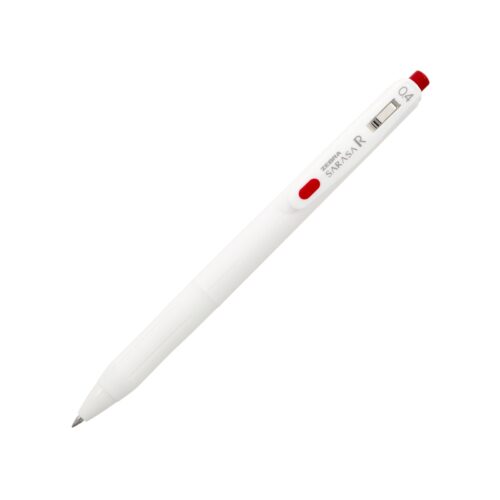 Zebra Sarasa R Gel Rollerball Pen 0.4mm (Red) – Retractable Gel Pen, Smooth Ink for Fine Precision Writing 1 Zebra Sarasa R Gel Rollerball Pen 0.4mm (Red) – Retractable Gel Pen, Smooth Ink for Fine Precision Writing