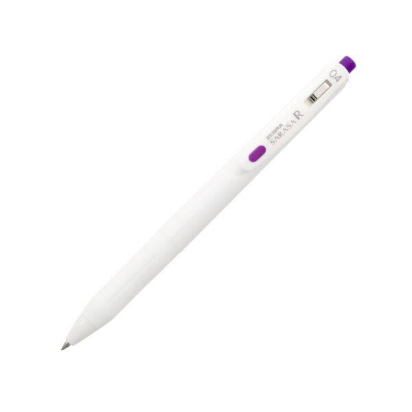 Zebra Sarasa R Gel Rollerball Pen 0.4mm (Violet) – Retractable Gel Pen, Smooth Ink for Fine Precision Writing