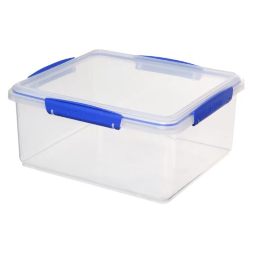 Sistema KLIP IT Rectangle Food Storage Container 5L – Stackable, Easy-Locking Clips, Freezer & Dishwasher Safe 9 Sistema KLIP IT Rectangle Food Storage Container 5L (4 Pack) – Stackable, Easy-Locking Clips, Freezer & Dishwasher Safe