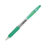 Zebra Sarasa Clip Gel Rollerball Pen 0.7mm (Green) – Retractable, Rubber Grip, Smooth Gel Ink for Office, School & Writing