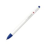 Zebra Clickart Retractable Felt Tip Pen 0.6mm (Blue) – Water-Based Dye Ink, Capless Design for Journaling & Art