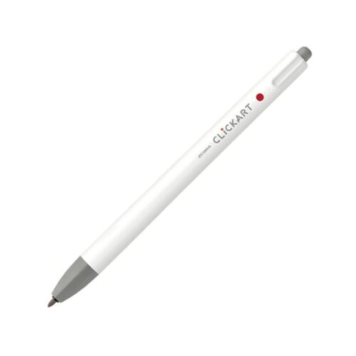 Zebra Clickart Retractable Felt Tip Pen 0.6mm (Gray) – Water-Based Dye Ink, Capless Design for Journaling & Art 3 Zebra Clickart Retractable Felt Tip Pen 0.6mm (Gray) – Water-Based Dye Ink, Capless Design for Journaling & Art