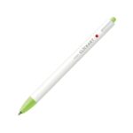 Zebra Clickart Retractable Felt Tip Pen 0.6mm (Light Green) – Water-Based Dye Ink, Capless Design for Journaling & Art
