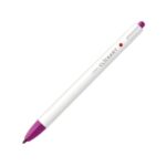 Zebra Clickart Retractable Felt Tip Pen 0.6mm (Magenta) – Water-Based Dye Ink, Capless Design for Journaling & Art