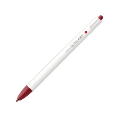 Zebra Clickart Retractable Felt Tip Pen 0.6mm (Red Black) – Water-Based Dye Ink, Capless Design for Journaling & Art 3 Zebra Clickart Retractable Felt Tip Pen 0.6mm (Red Black) – Water-Based Dye Ink, Capless Design for Journaling & Art