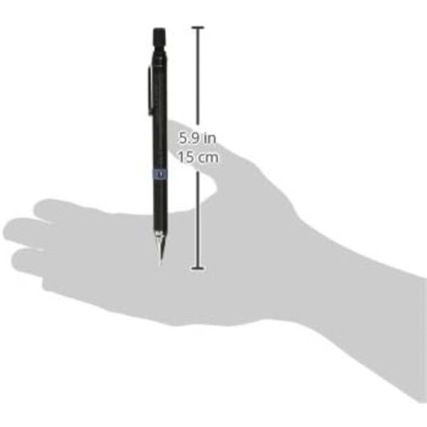 Zebra Drafix Mechanical Pencil 0.7mm – Lead Grade Indicator, Metal Clip for Precision Drawing, Drafting & Technical Work 2 Zebra Drafix Mechanical Pencil 0.7mm – Lead Grade Indicator, Metal Clip for Precision Drawing, Drafting & Technical Work