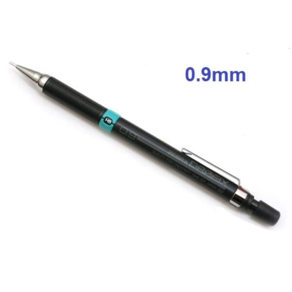 Zebra Drafix Mechanical Pencil 0.9mm – Lead Grade Indicator, Metal Clip for Precision Drawing, Drafting & Technical Work