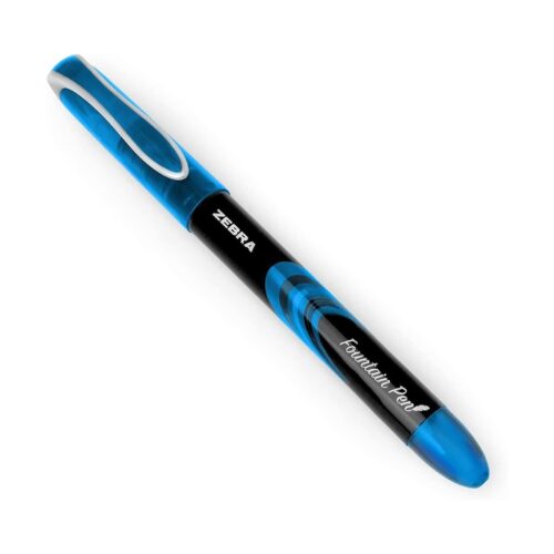 Zebra Disposable Fountain Pens Medium Tip (Light Blue, 12 Pack) – Smooth Non-Scratch Nib for School, Office & Everyday Writing 7 Zebra Disposable Fountain Pens Medium Tip (Light Blue, 12 Pack) – Smooth Non-Scratch Nib for School, Office & Everyday Writing