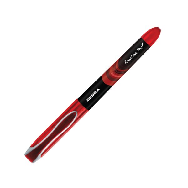 Zebra Disposable Fountain Pens Medium Tip (Red, 12 Pack) – Smooth Non-Scratch Nib for School, Office & Everyday Writing 2 Zebra Disposable Fountain Pens Medium Tip (Red, 12 Pack) – Smooth Non-Scratch Nib for School, Office & Everyday Writing