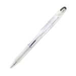 Zebra BioTube Jim-Knock Ballpoint Pen 0.7mm (Water Clear) – Black Emulsion Ink, Smooth Retractable Pen for Everyday Writing