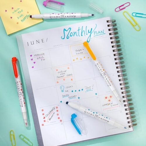 Zebra Mildliner Creative Markers (15 Pack) – Double Ended Chisel & Bullet Tips, Mild Colours for Highlighting & Journaling 8 Zebra Mildliner Creative Markers (15 Pack) – Double Ended Chisel & Bullet Tips, Mild Colours for Highlighting & Journaling