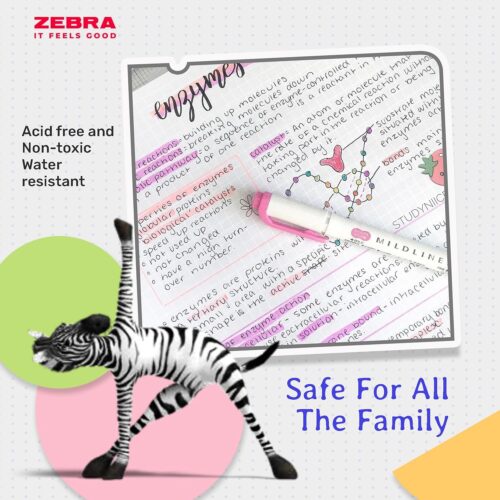 Zebra Mildliner Creative Markers (15 Pack) – Double Ended Chisel & Bullet Tips, Mild Colours for Highlighting & Journaling 11 Zebra Mildliner Creative Markers (15 Pack) – Double Ended Chisel & Bullet Tips, Mild Colours for Highlighting & Journaling