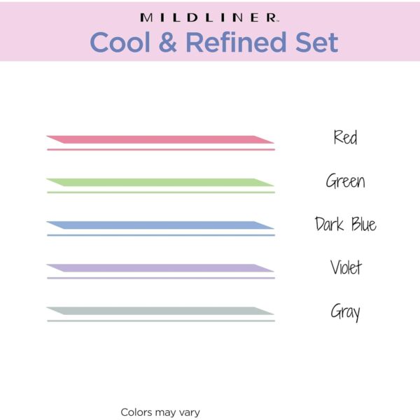 Zebra Mildliner Brush Pens Cool & Refined (5 Pack) – Double Ended Brush & Fine Tips for Lettering, Journaling & Planning 7 Zebra Mildliner Brush Pens Cool & Refined (5 Pack) – Double Ended Brush & Fine Tips for Lettering, Journaling & Planning