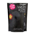 Dylon Wash & Dye Fabric Dye 350g (Intense Black) – All-in-One Machine Dye for Cotton, Linen & Viscose, Up to 1kg