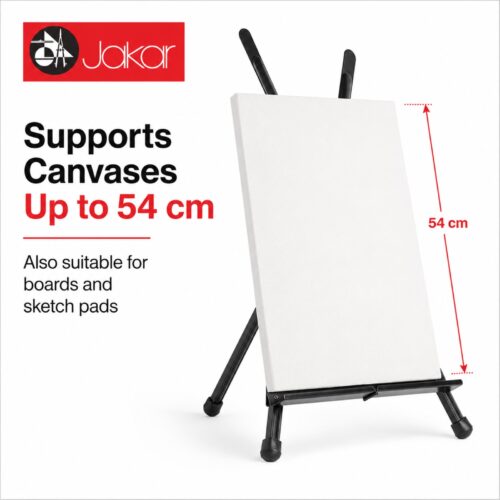 Jakar Aluminium Desktop Easel (Ref. 6628, Up to 54cm Canvas) – Lightweight Adjustable Table Easel with Carry Bag 11 Jakar Aluminium Desktop Easel (Ref. 6628, Up to 54cm Canvas) – Lightweight Adjustable Table Easel with Carry Bag - Image 4
