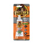Gorilla Glue Clear Gel 51ml – Crystal Clear No-Run Adhesive, Water & Impact Resistant for Indoor & Outdoor Repairs