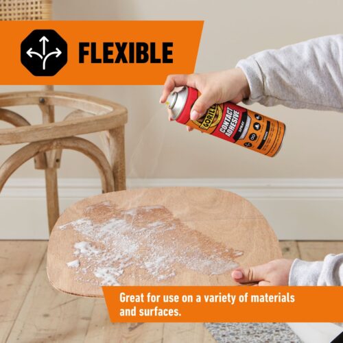 Gorilla Contact Adhesive Spray 500ml – Crystal Clear Flexible Permanent Spray Glue, Water & Heat Resistant 7 Gorilla Contact Adhesive Spray 500ml – Crystal Clear Flexible Permanent Spray Glue, Water & Heat Resistant