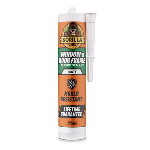 Gorilla Window & Door Frame Sealant 295ml (White) – 100% Waterproof, Anti-Mould & UV Resistant Silicone Sealant 8 Gorilla Window & Door Frame Sealant 295ml (White) – 100% Waterproof, Anti-Mould & UV Resistant Silicone Sealant